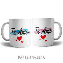 Cargar imagen en el visor de la galería, MUGS PAREJA TE REGALO MI CORAZÓN
