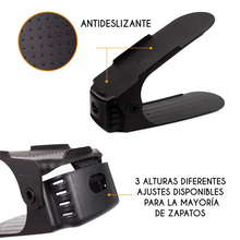 Cargar imagen en el visor de la galería, ORGANIZADOR DE ZAPATOS X 4 Y X 6 (COLORES SURTIDOS)
